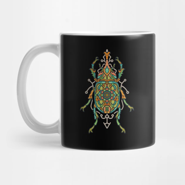 Mandala Beetle by TambuStore